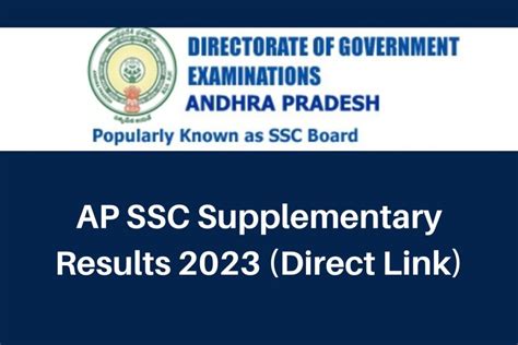 ssc supplementary results 2023 ap board